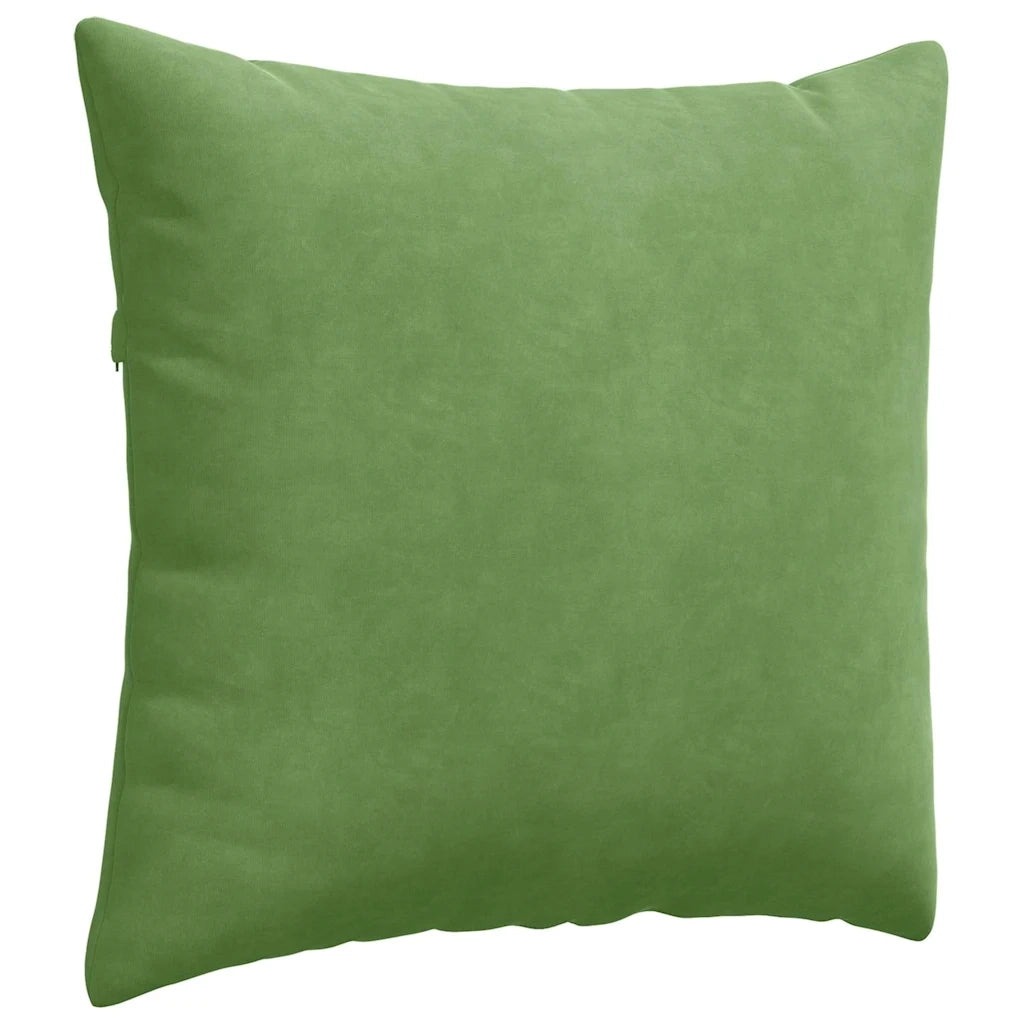 Cuscini da Divano 2 pz | Cuscini per sedie Verde chiaro 45 x 45 cm