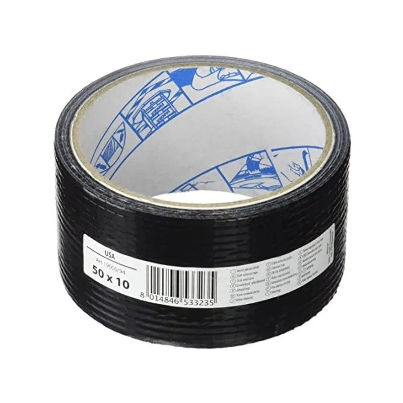 Nastro telato nero 50 mm x 10 m