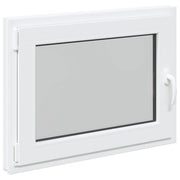 Finestra per Soffitta RISOR 100 x 50 cm PVC e Vetro Bianco CFW5500916