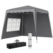Gazebo Pieghevole Pop-up ¨C Minimal ¨C Grigio 2.89x2.89m