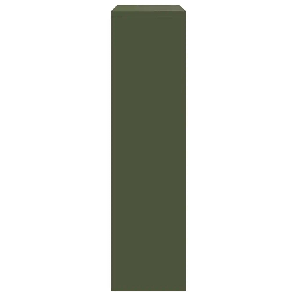 Cassetta per pacchi Verde oliva 44 x 22 x 82 cm Acciaio CFW8816763