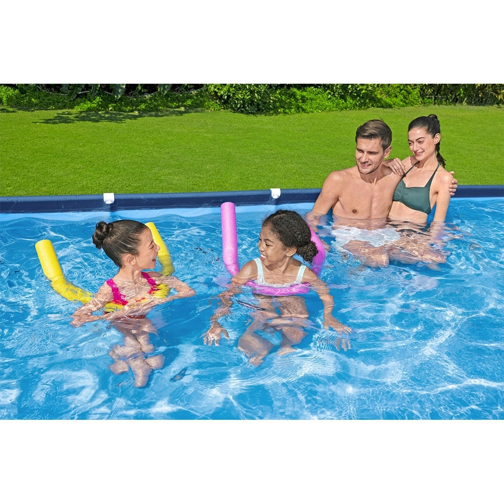 Trade Shop - Piscina Rettangolare Steel Pro Con Struttura In Acciaio Pompa Filtro 300x201x66cm 56411 -