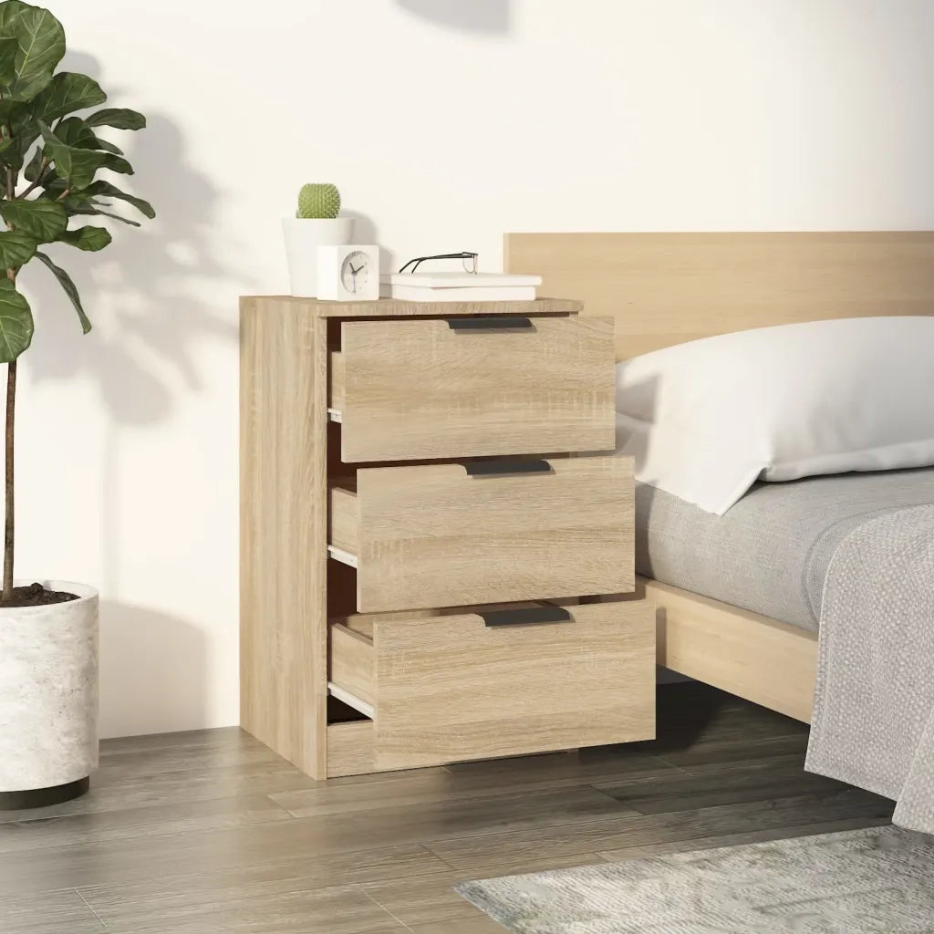 Comodino | Armadio da Notte | Mobiletto da notte Rovere Sonoma 40x36x65 cm