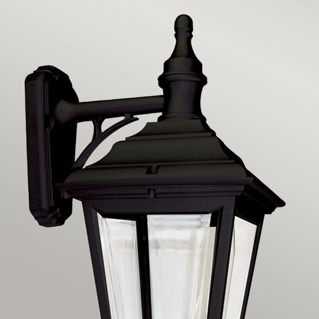 Applique esterna nera Kerry Elstead 1xE27 60W IP44