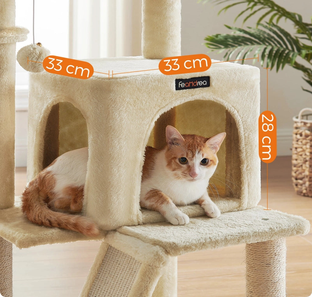 Tiragraffi per gatti VALORA - Design stabile per due gatti PCT51MV1