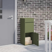 Cassetta per pacchi Oliver verde 41 x 38 x 103 cm Acciaio 874936