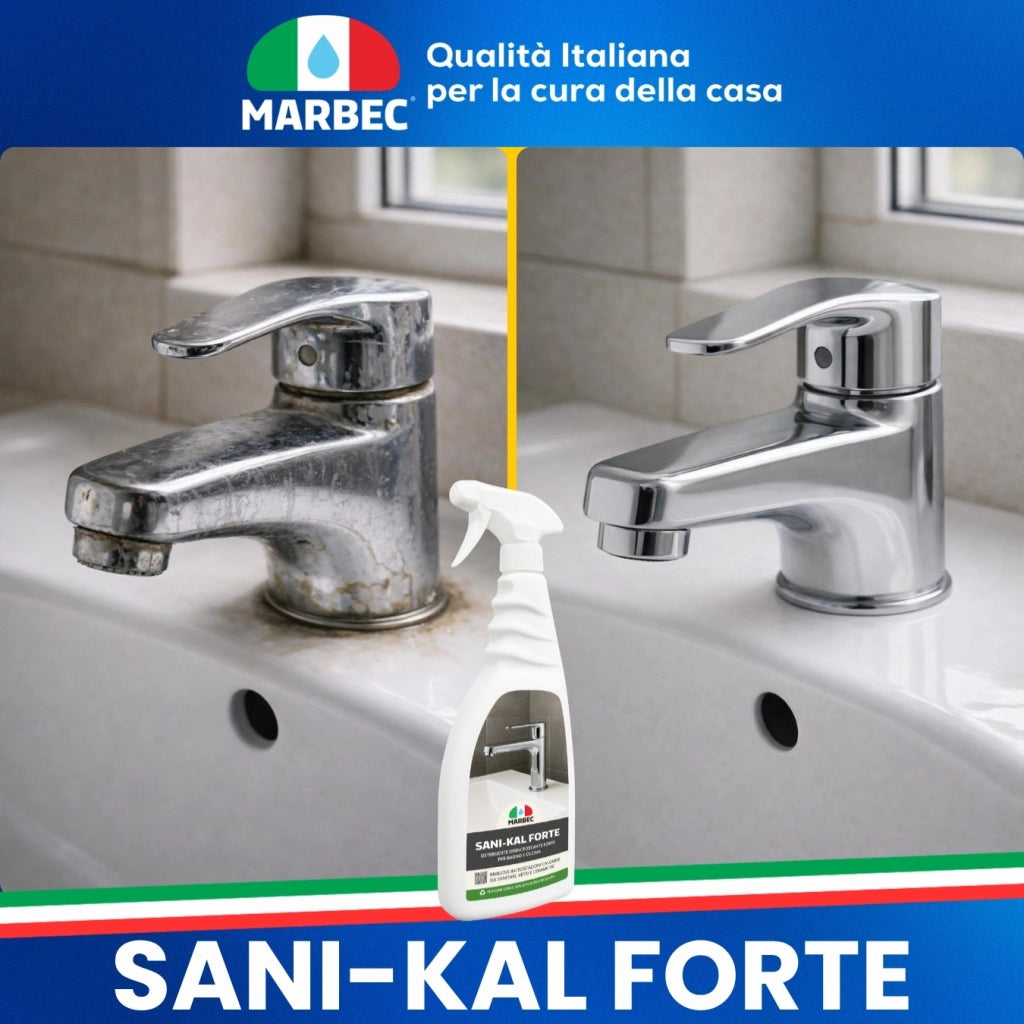 Detergente anticalcare forte bagno SANI-KAL FORTE - 750MLx6Pz