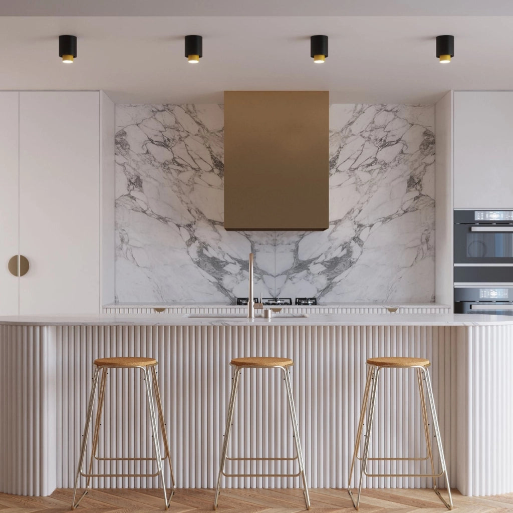 Lampada a soffitto NESI nero