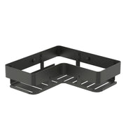 Mensola ad angolo in alluminio 1 ripiano Gun Grey