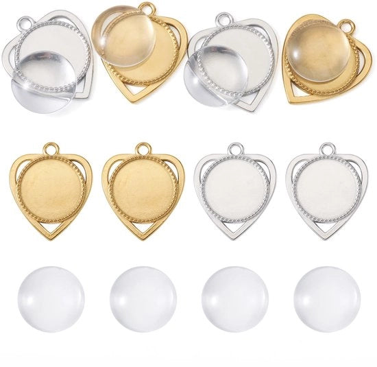 4 Stuks Hanger Dienbladen per Sieraden