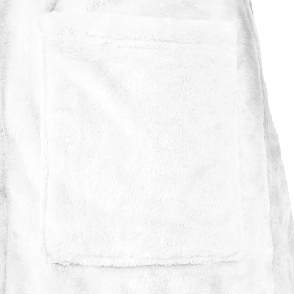 Accappatoio con Cappuccio Bianco xl Flanella 42017252