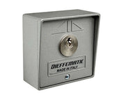 SELETTORE A CHIAVE ESTERNO PARETE PER CANCELLI SERRANDE IN ALLUMINIO GARAGE BOX