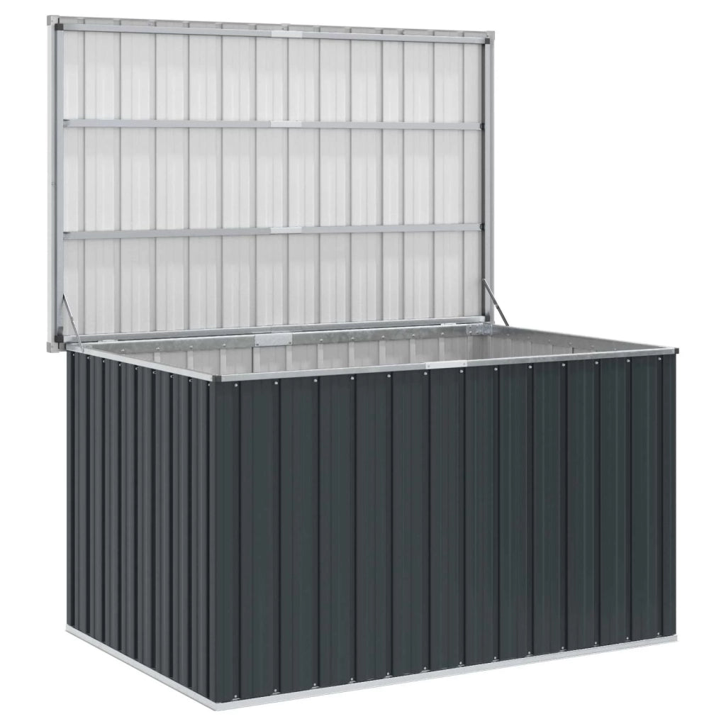 Baule da Giardino Antracite 149x99x93 cm 46267