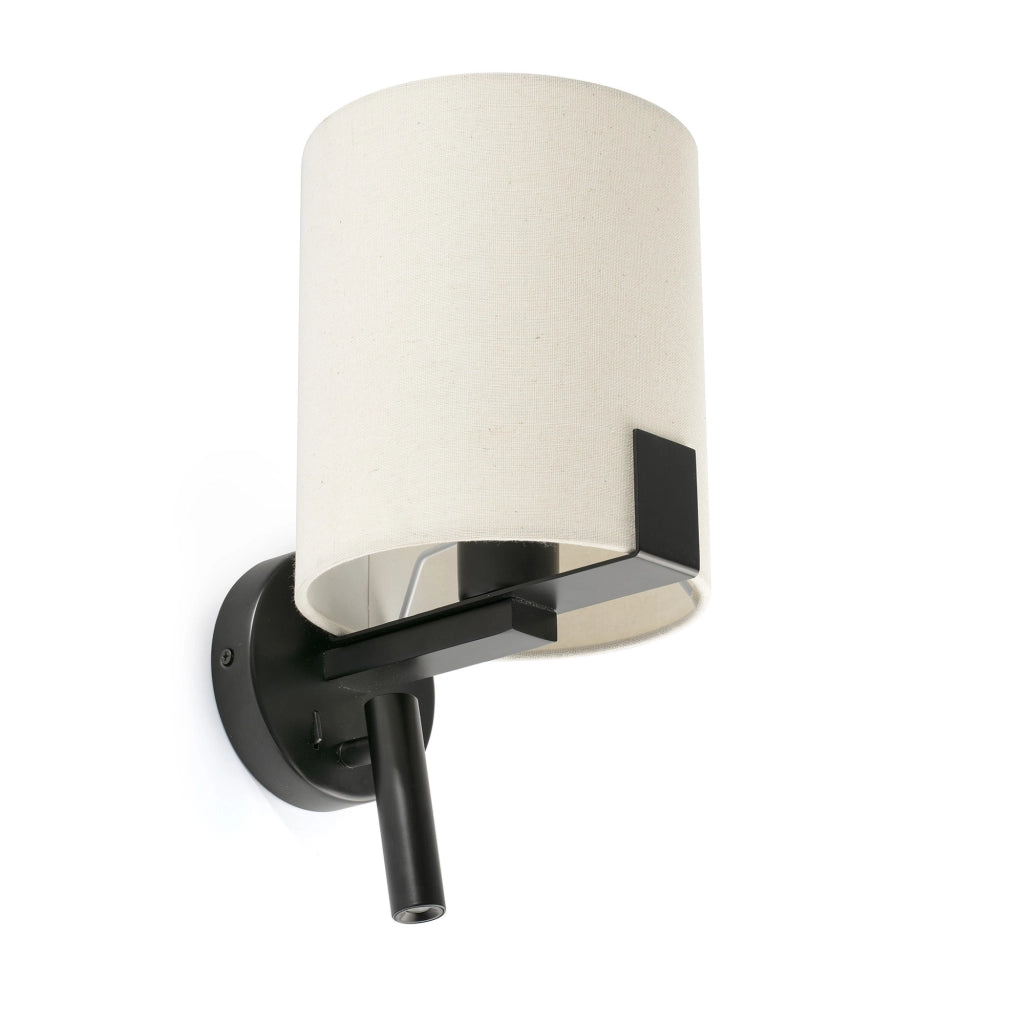 NILA, Applique con Lettore Led, Faro Barcelona