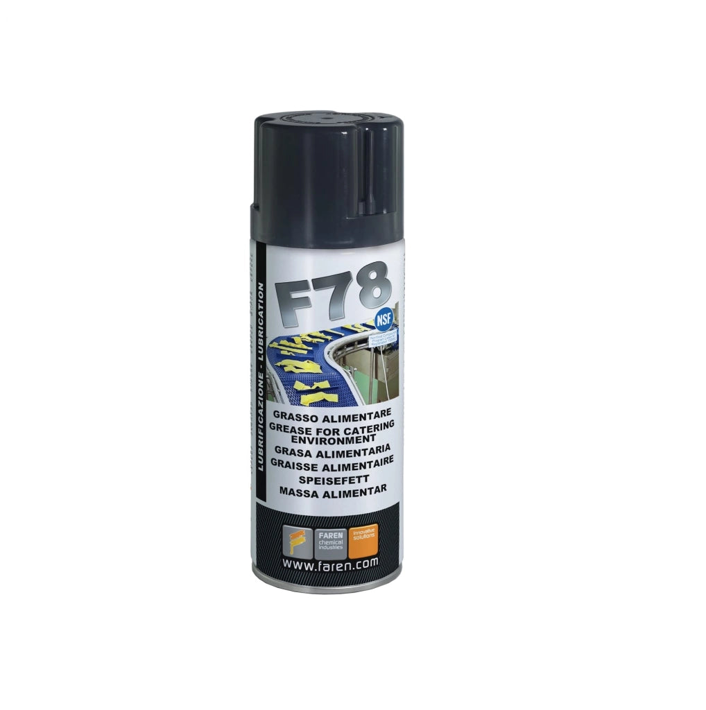 Lubrificante ad uso alimentare Faren F78 grasso spray HACCP Alimenti panifici