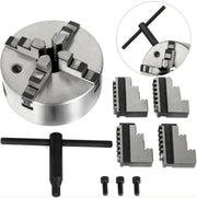 MANDRINO AUTOCENTRANTE 4+4 GRIFFE – Ø 80mm PER TORNIO