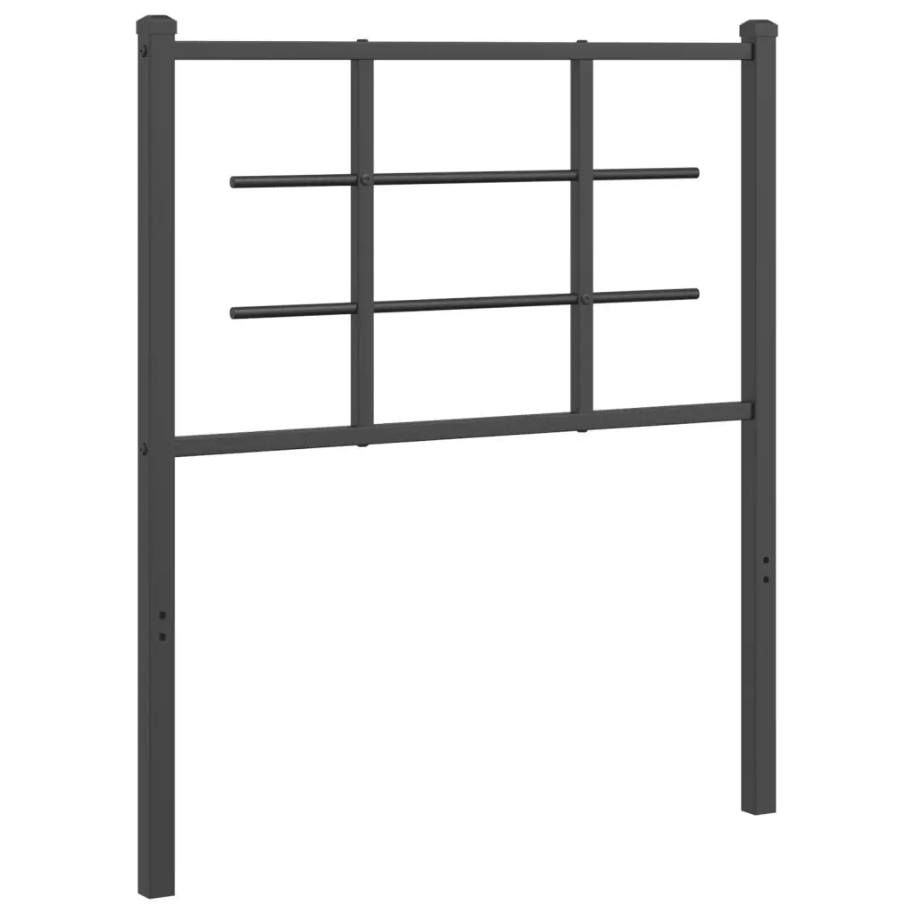 Testiera di Ricambio in Metallo Nero 75 cm 355587