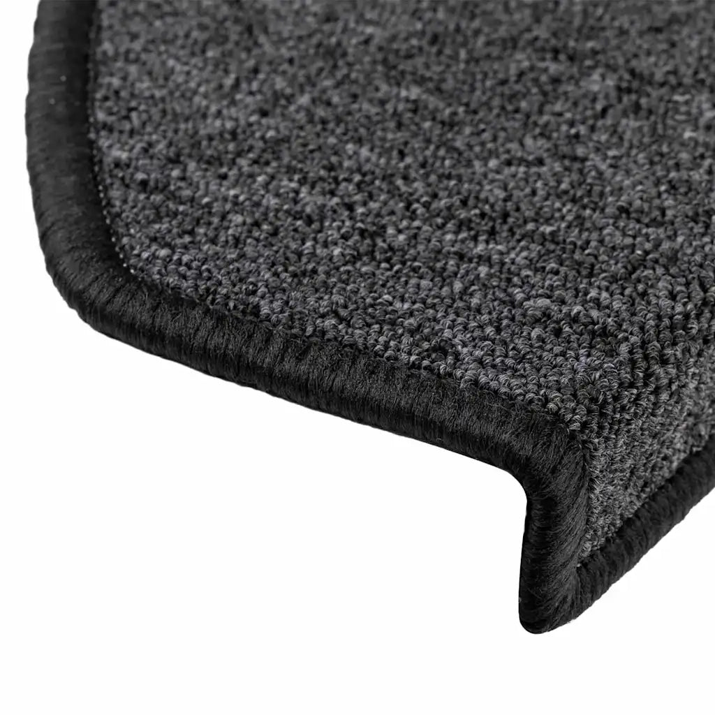 Tappetini per scale 30 pz | Gradini per Scale 65x24x4 cm Antracite Semicircolari Grandi