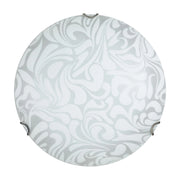 PLAFONIERA DANIEL 40 2XE27 LASTRA BIANCO SABBIATO- 5,0 pz