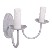Lampada da parete grigia 32x18x19h