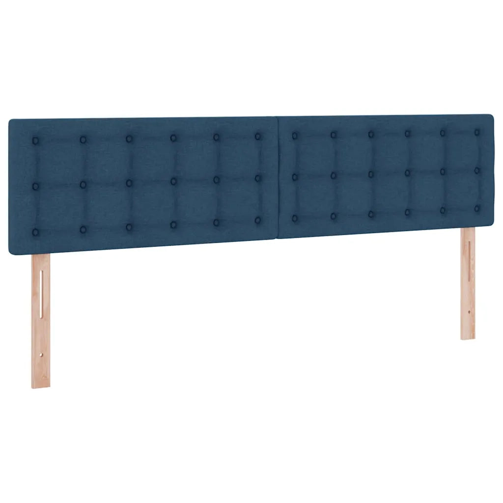 Letto con Contenitore Blu 200 x 200 cm Pelle Sintetica 3370960