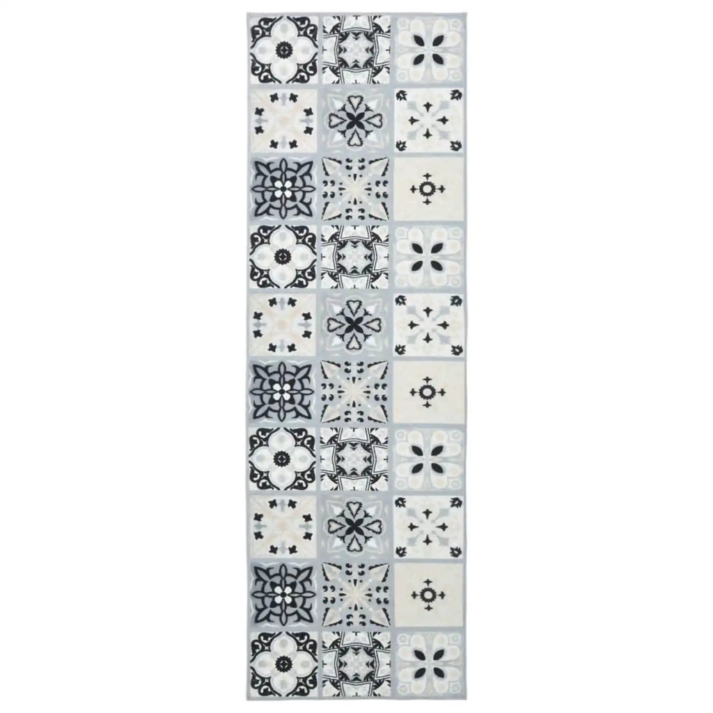 Runner Tappeto ORIZ 1150 gsm Grigio e Nero 42045393