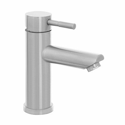 Set miscelatori lavabo e bidet acciaio spazzolato e piletta click-clack  York