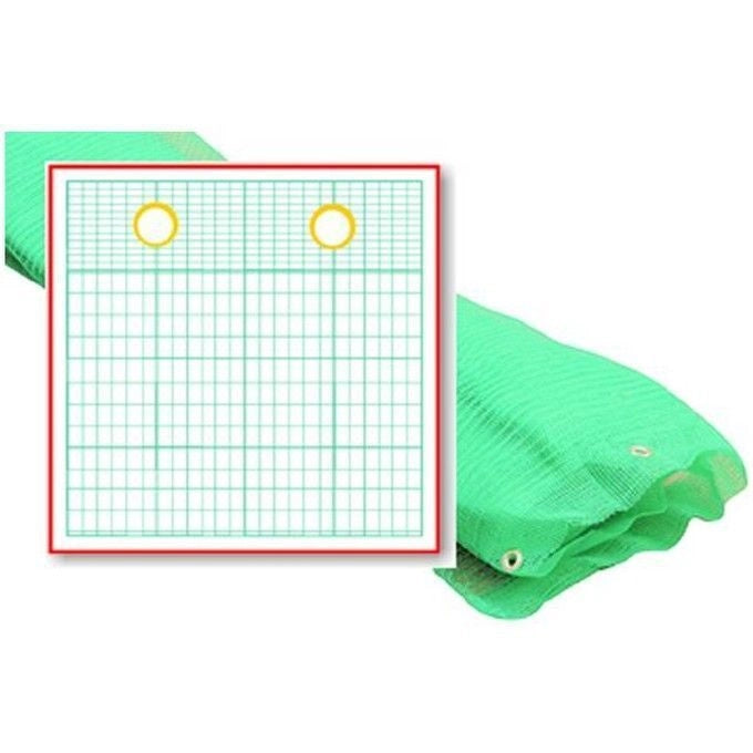 BLINKY 71018 Rete per Ponteggi Occhiellata in PEHD 25 m x 180 cm con Occhielli Metallici ogni 60 cm colore Verde