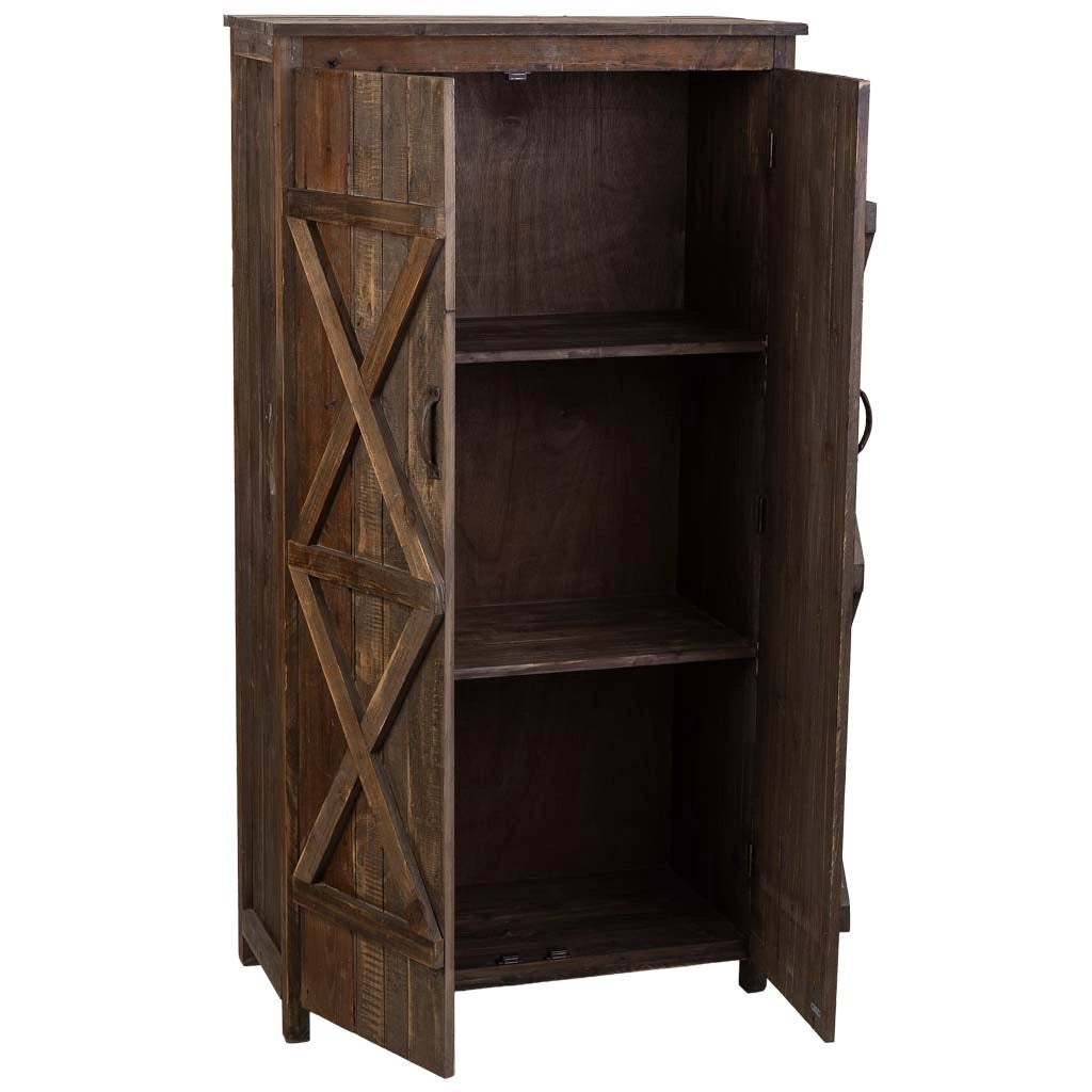 Armadio in legno marrone 78x40x148 cm