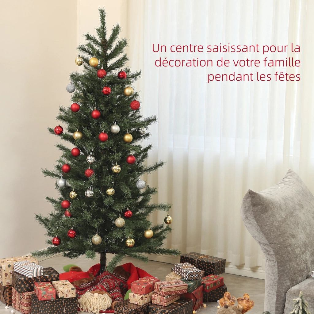 Albero di Natale Artificiale ¨C Zephmum ¨C 180 cm Verde 467 Rami