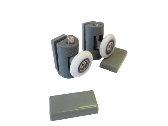 RC85 - 24x6 - Coppia Supporti in Nylon Grigio