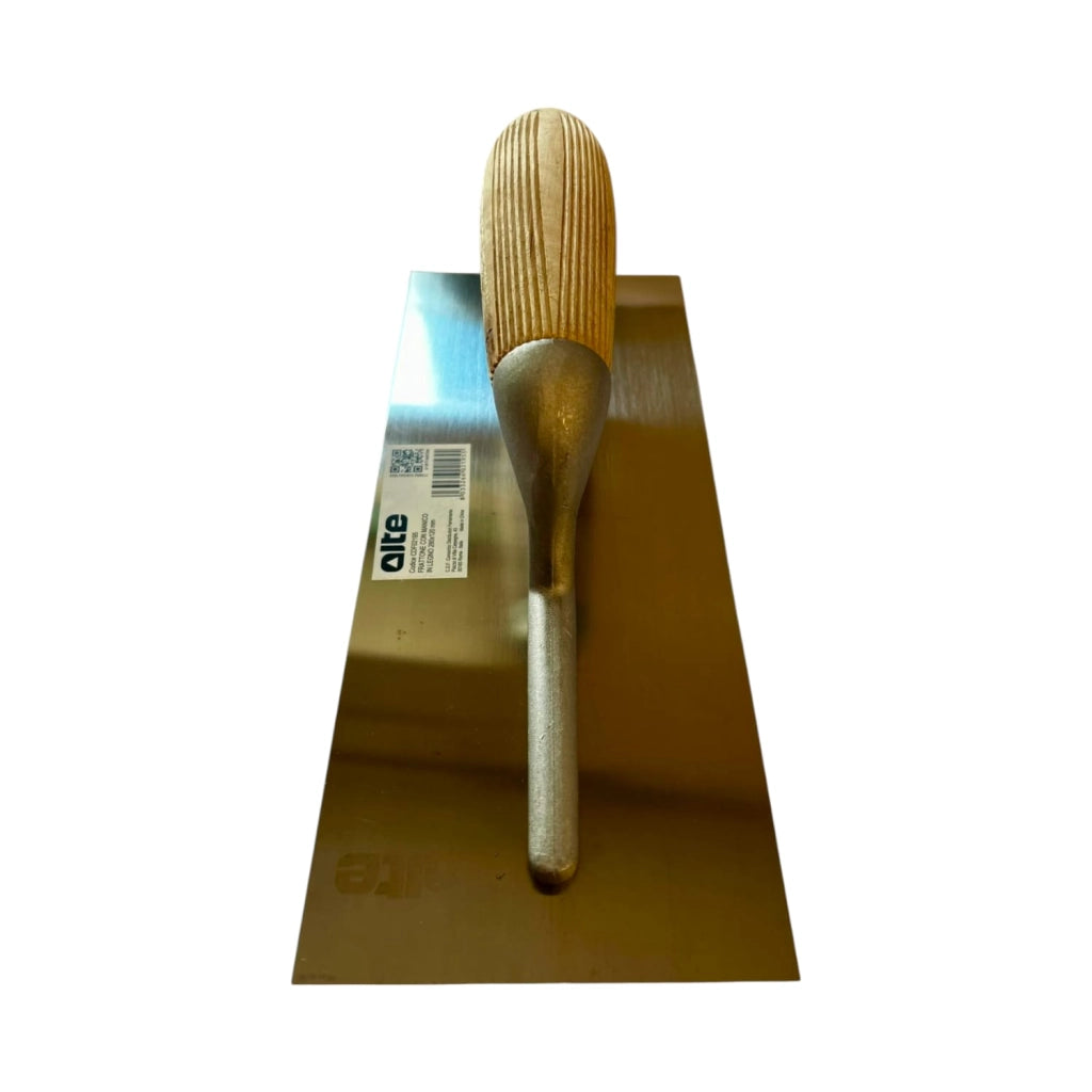 Frattone con manico in legno 280x120mm liscio
