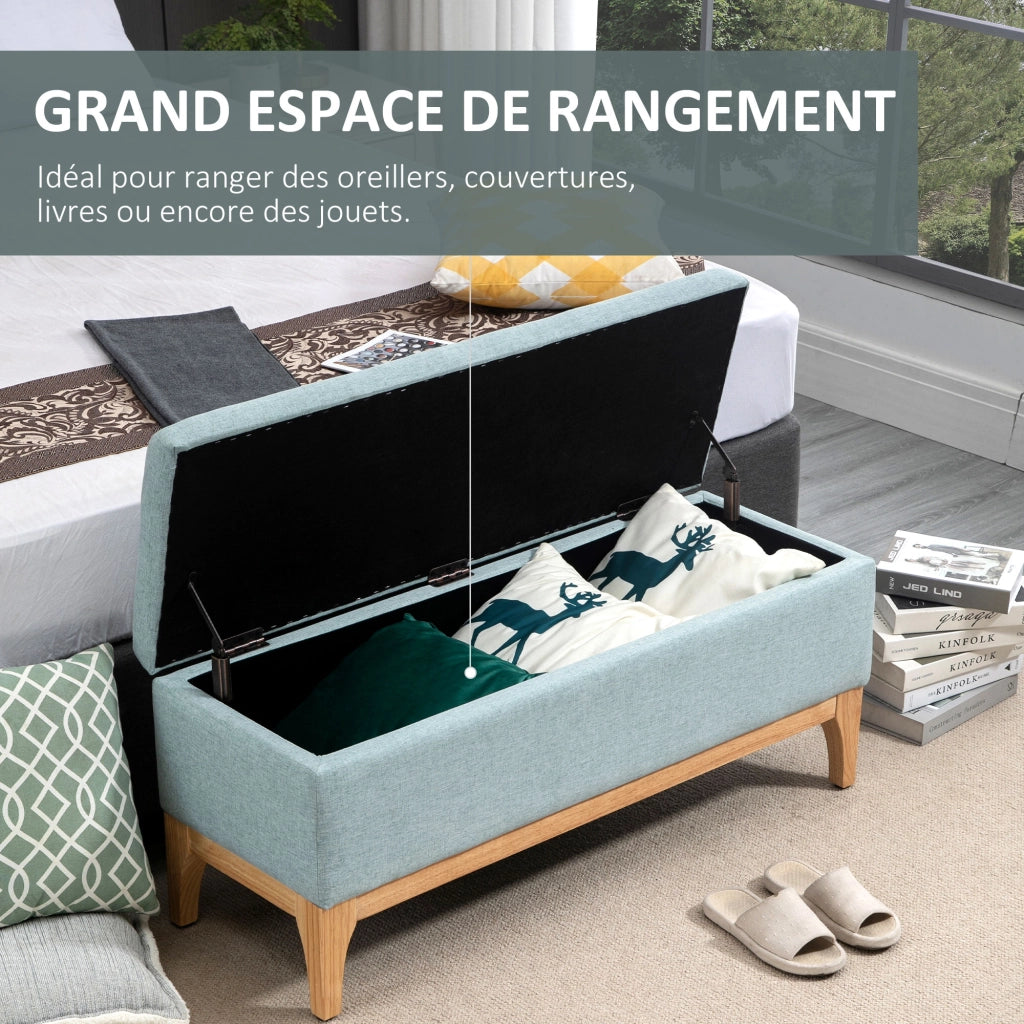 Cassa di stoccaggio ¨C Minimal ¨C verde chiaro 110x39x45 cm