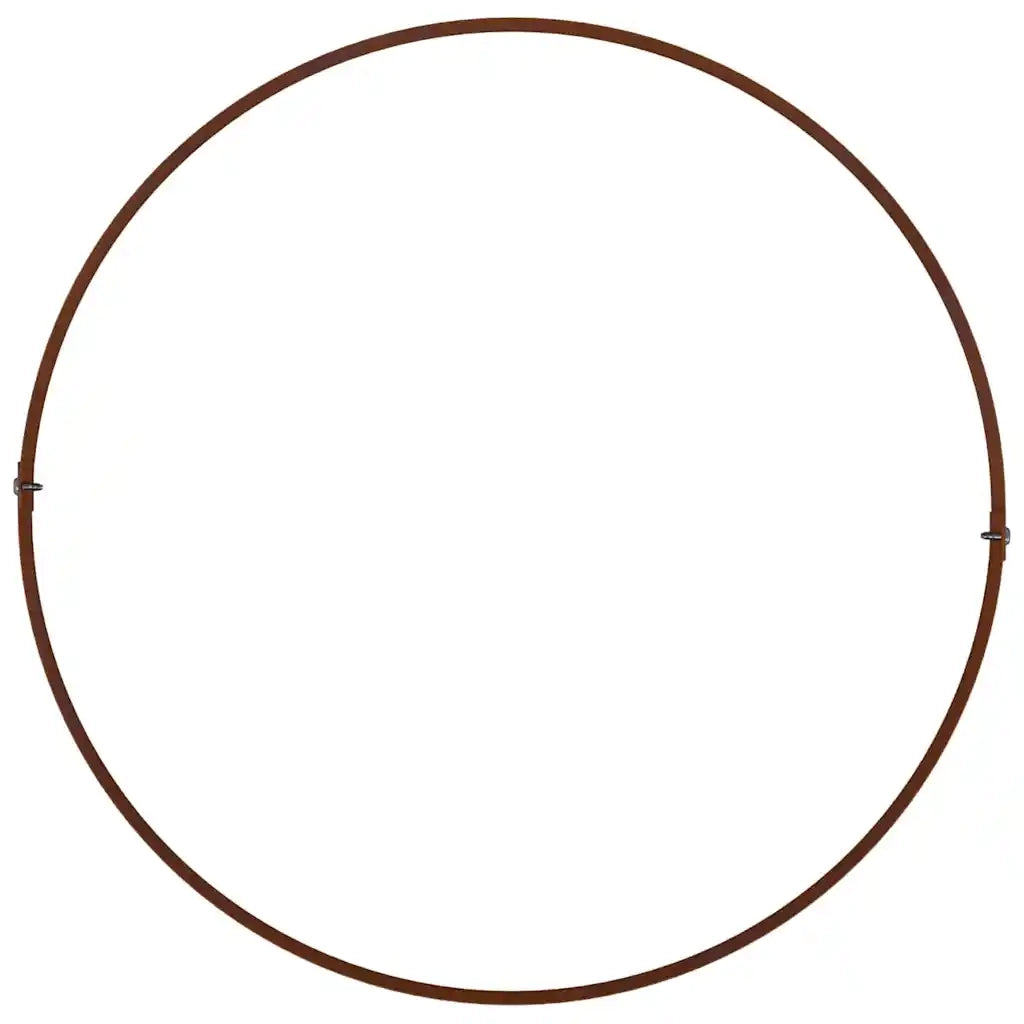 Anello per vaso-Supporto per Vaso Marrone 40 x 40 x 20 cm Acciaio CorTen