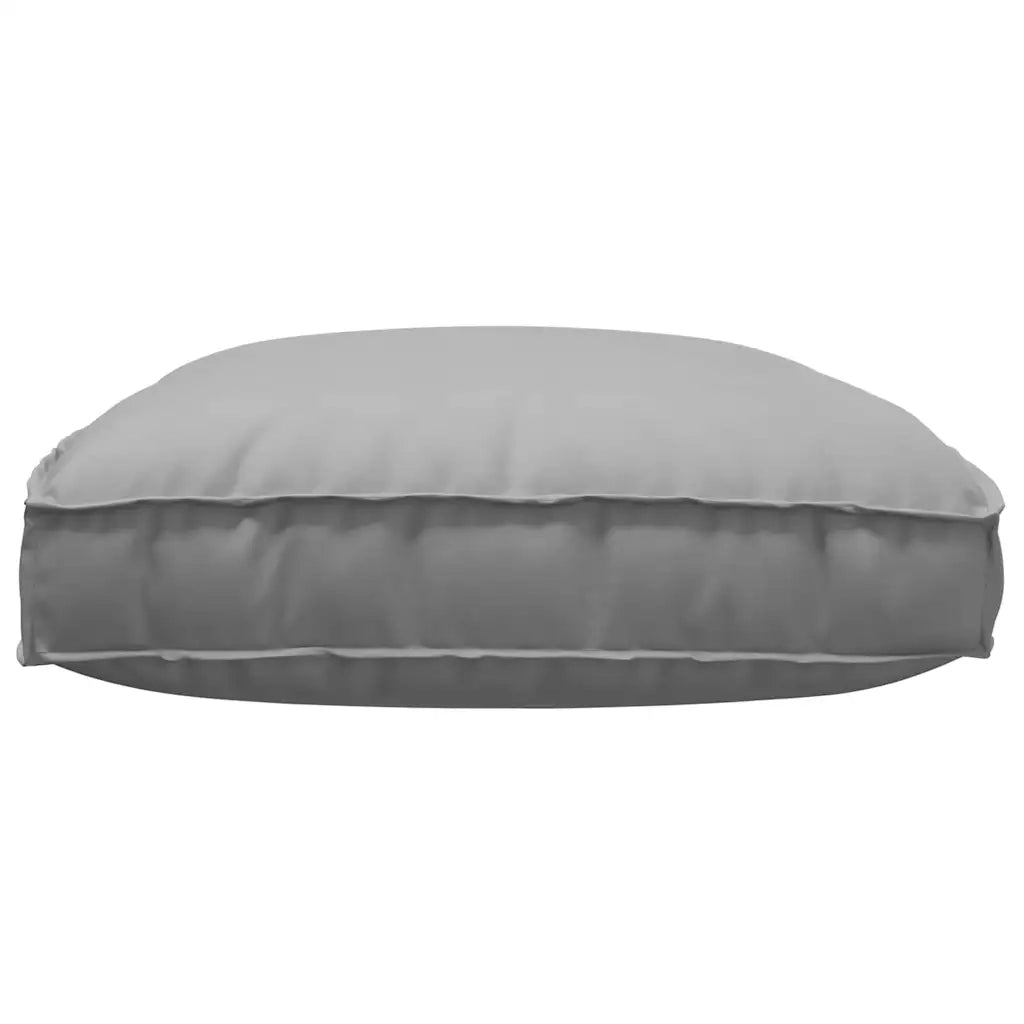 Cuscino Grigio 120 x 80 x 12 cm Tessuto Oxford 42001569