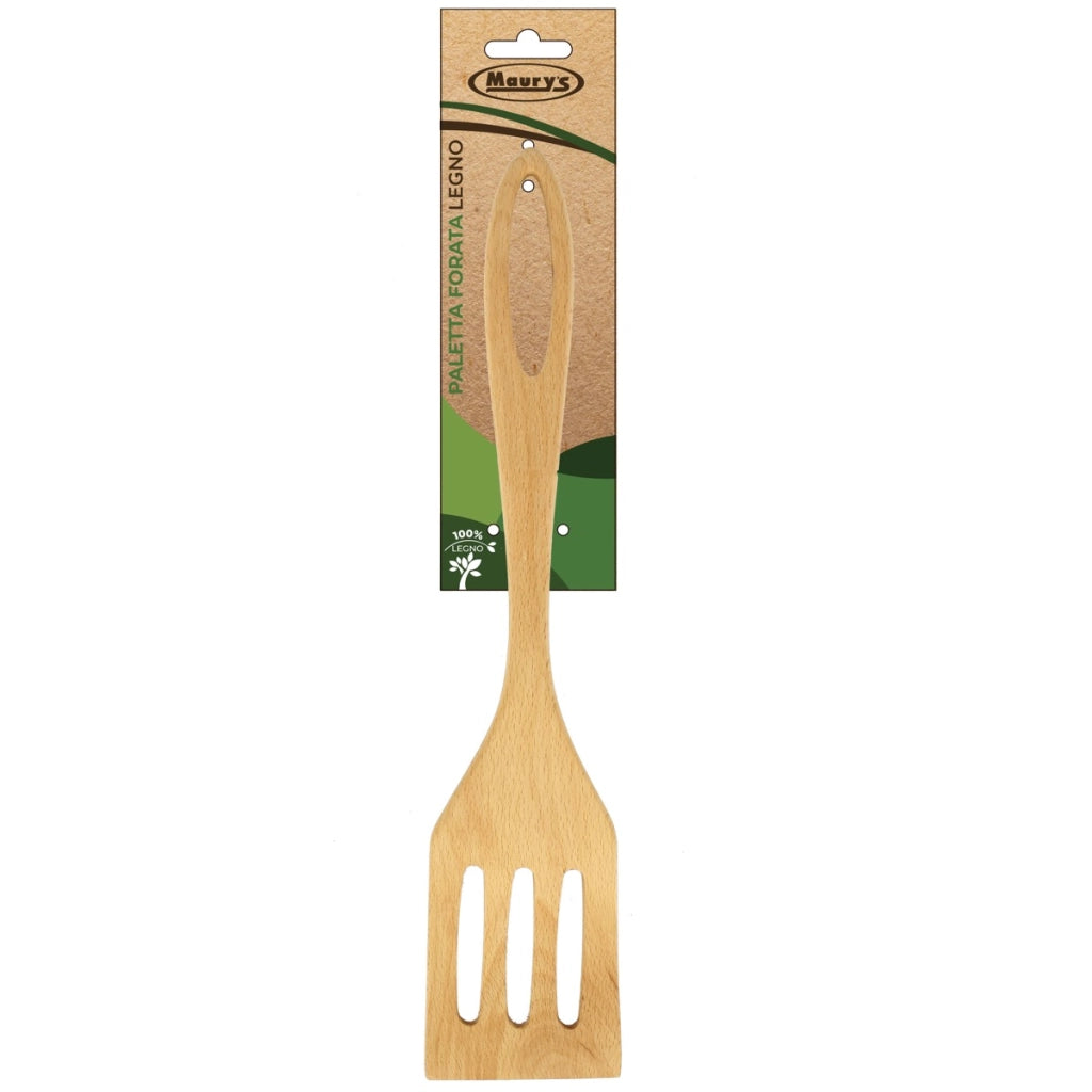 MAURY'S PALETTA FORATA IN LEGNO