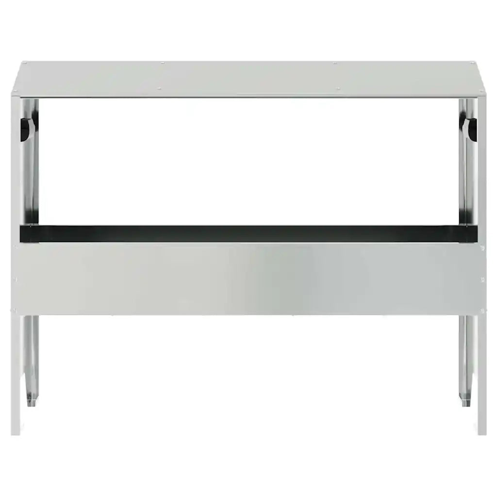 Abbeveratoio per bestiame Argento 79 x 35 x 62 cm