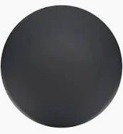 Tappo per piletta Geberit foro da 90, per sifone doccia, colore nero opaco