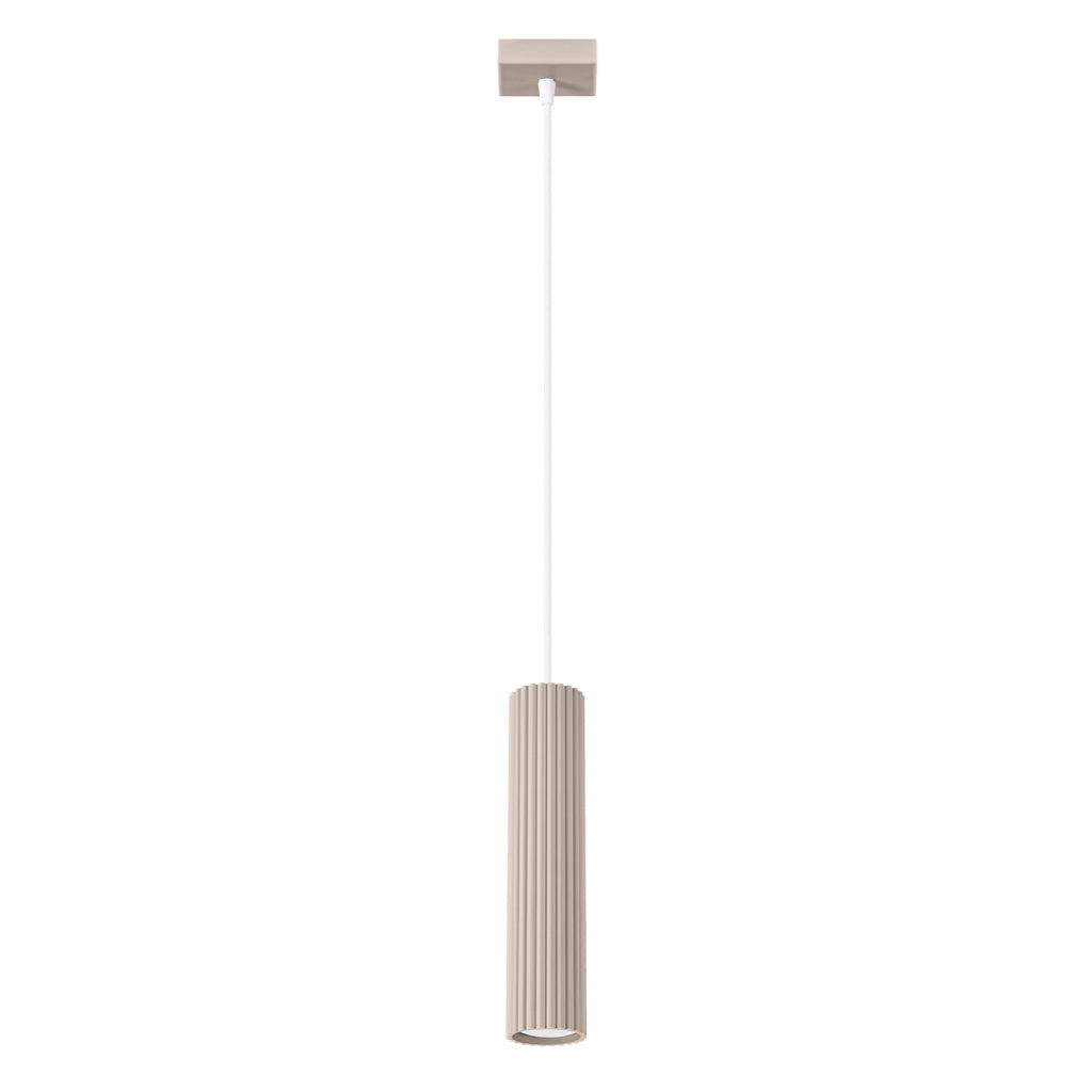 Lampada a sospensione KARBON 1 taupe