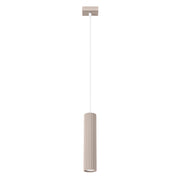 Lampada a sospensione KARBON 1 taupe