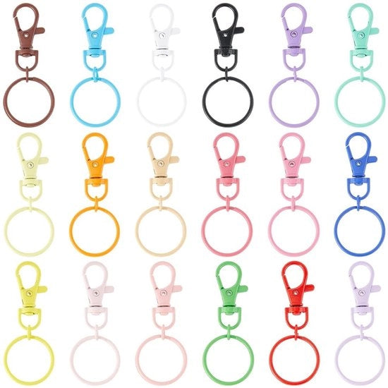 Set di 36 Chiavi con Impugnatura Colorata per Creare Gioielli