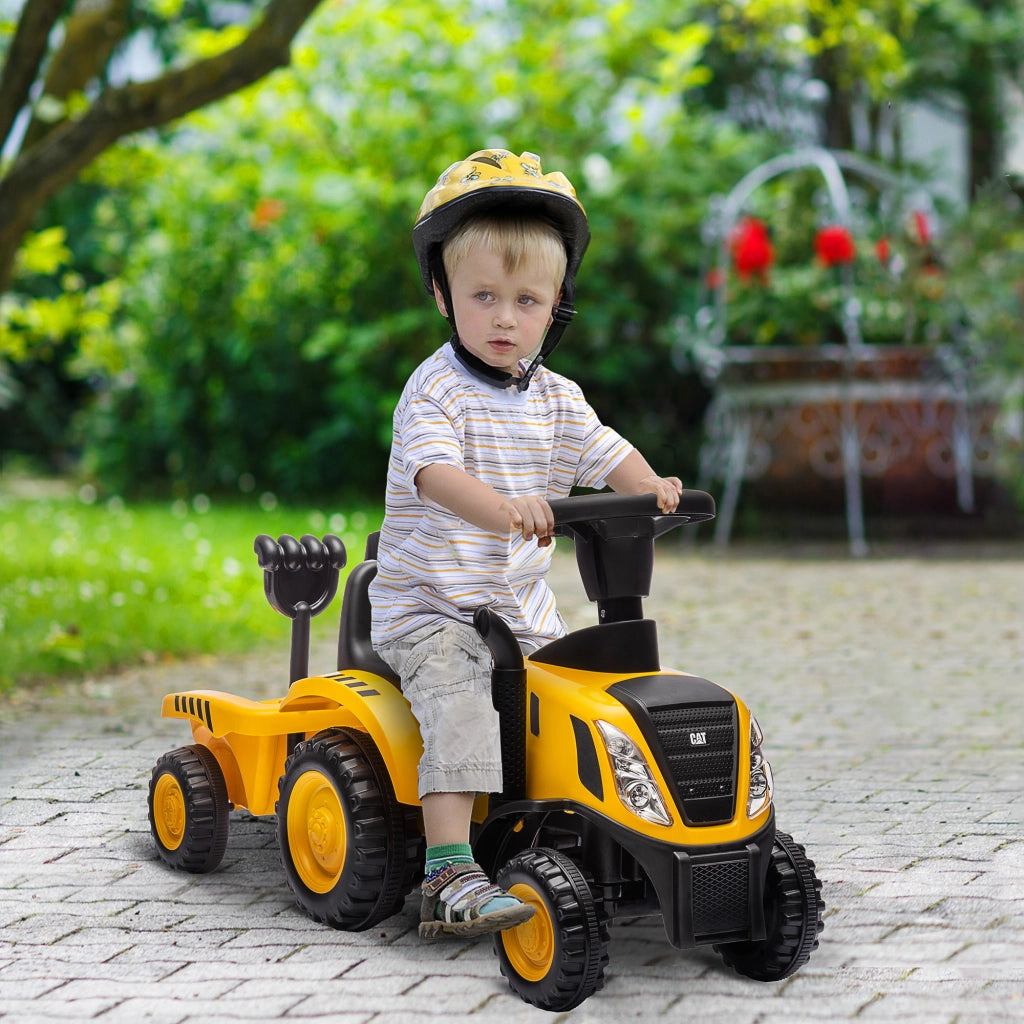 Camion Giocattolo per Bambini ¨C Minimal ¨C Giallo PP e Metallo 91x29x44 cm