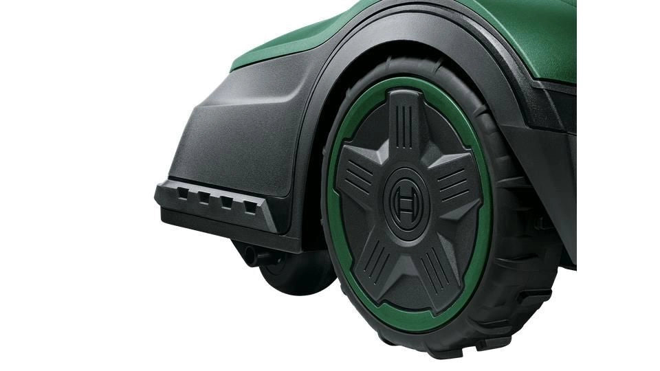 Bosch 06008B0302 Indego S+ 500 Robot rasaerba fino a 500 m² batteria 18 V autonomia 60 min motore brushless colore Verde e Nero