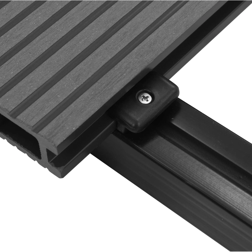 Pavimento da Deck 6 pcs Grigio WPC 42046642