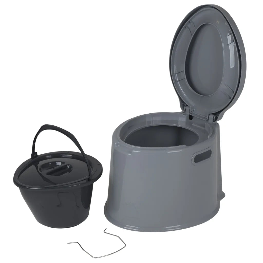 Bo-Camp WC Portatile 7 L Grigio 428679