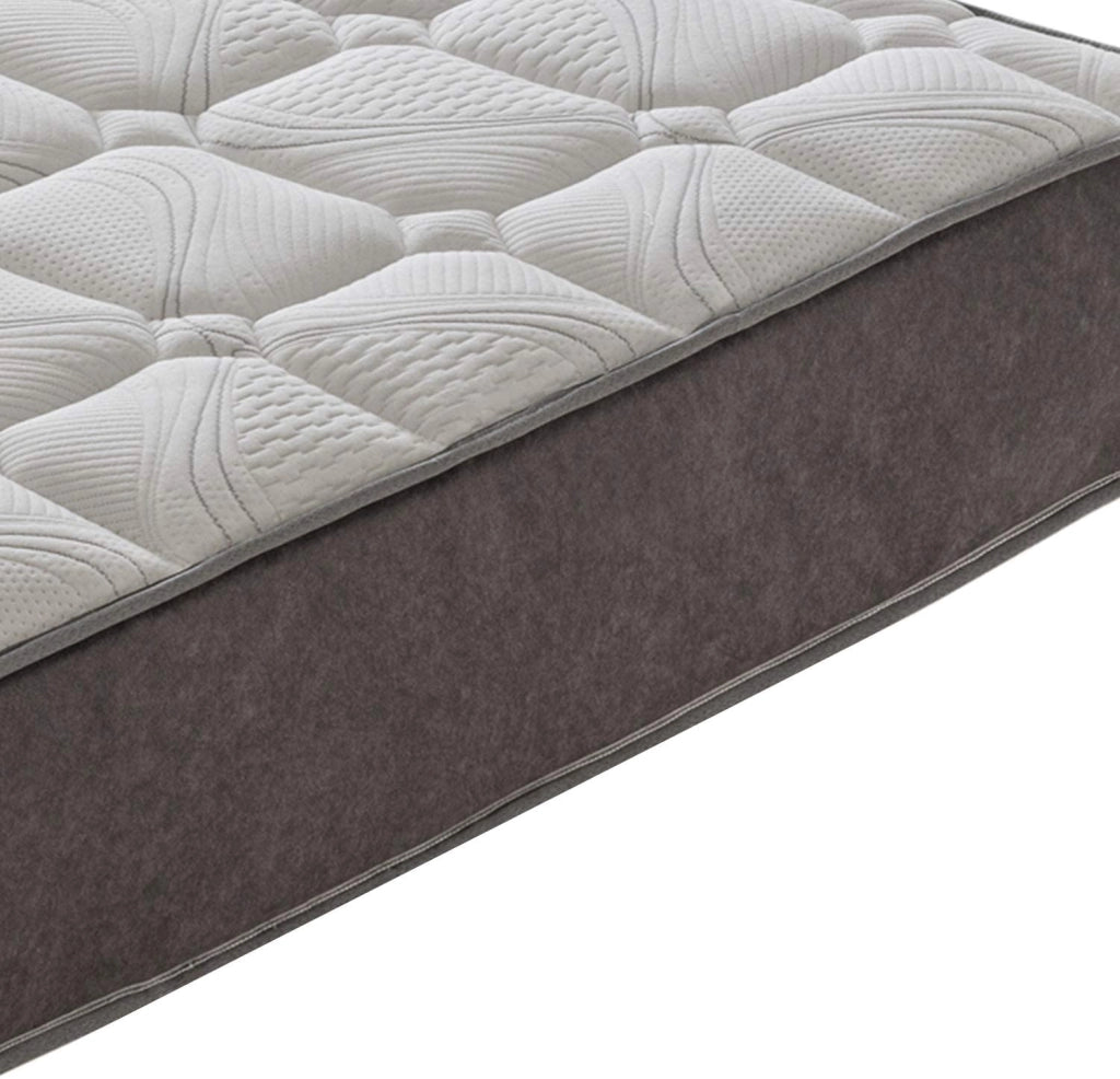 Materasso Matrimoniale 160x190 a molle insacchettate, 4 cm memory foam, ortopedico, 800 molle insacchettate, 9 zone di comfort