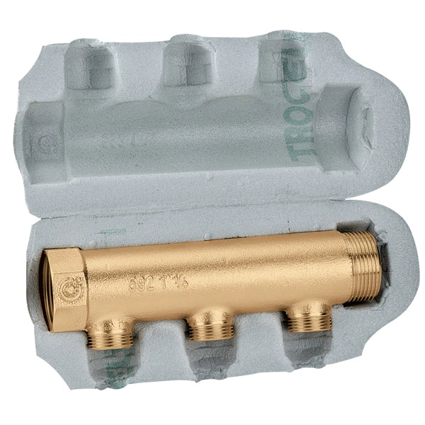 COLLETTORE SEMPLICE COMPONIBILE- 1 x 2 der. M 3/4- CALEF- pezzi 1
