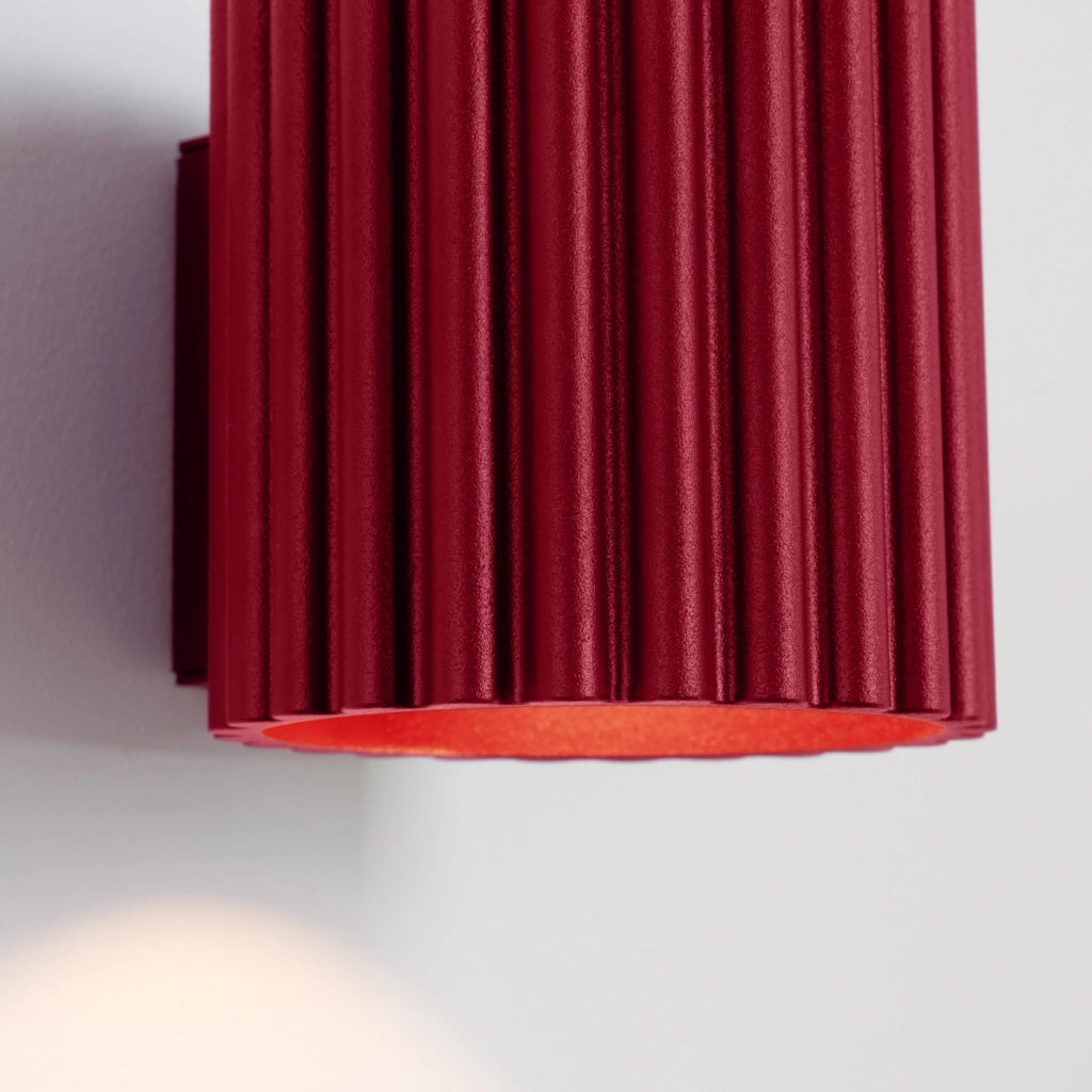 Lampada da parete AURA bordeaux G9