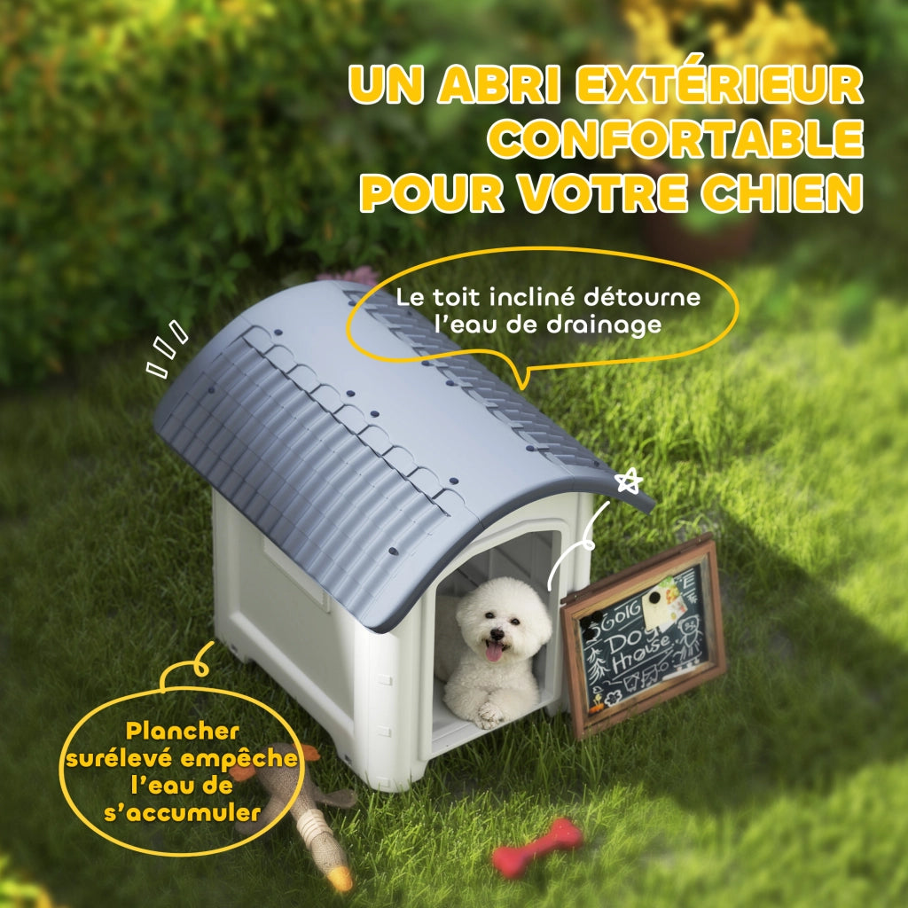 Casetta per Cani ¨C Minimal ¨C Grigio Plastica