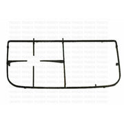 GRIGLIA 1 FUOCO   PIASTRA NERA 460 X 235 CUCINA ARISTON INDESIT - Ariston Indesit
